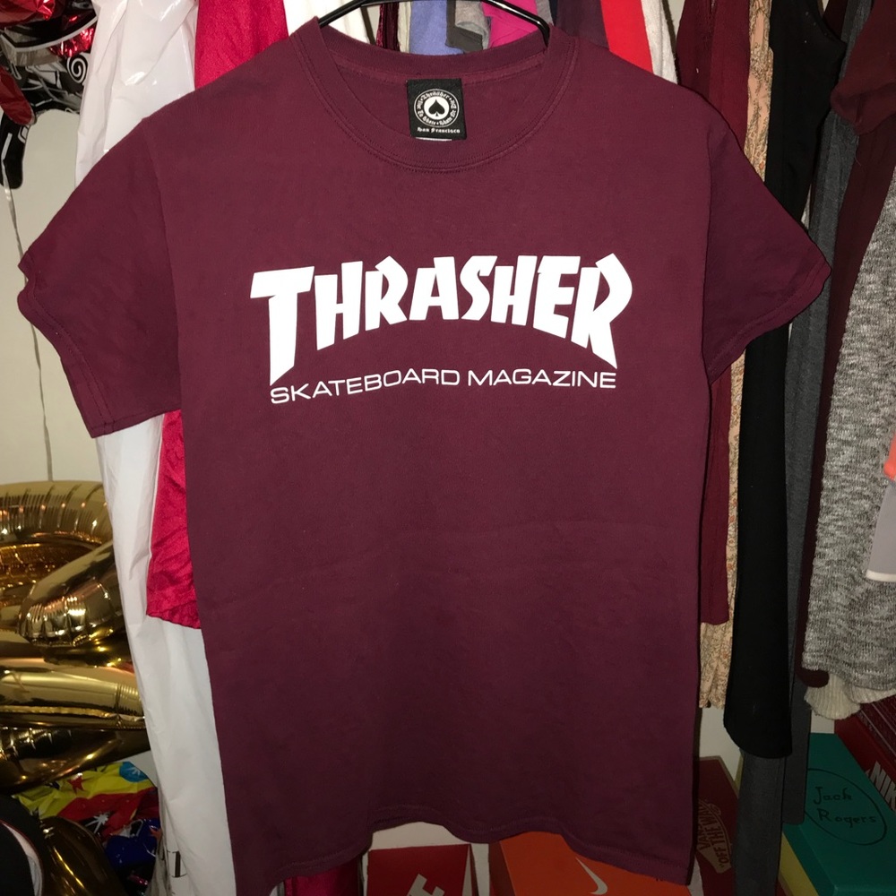 Thrasher Skate Magazine Boyfriend Fit T-Shirt